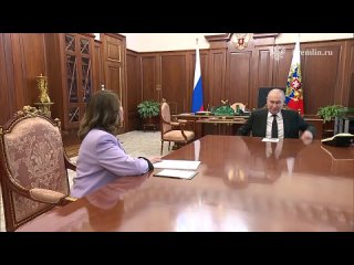 Путин встретился с новым председателем Верховного суда РФ Ириной Подносовой