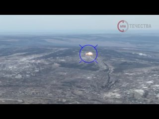 Авиация Южной группировки войск уничтожает позиции украинских нацистов в районе Белогоровки
