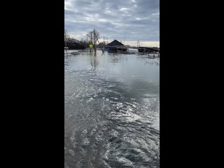 На территории Усть-Ишимского района в населённом пункте Слободчики затопило 16 жилых домов