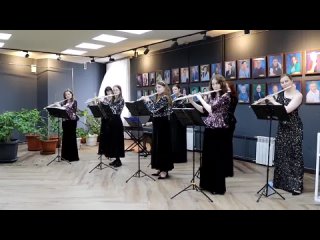 Муниципальный ансамбль флейт Лунный светtan video