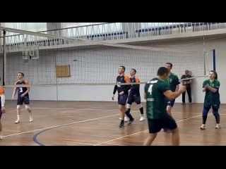 В Кемеровской области  Кузбассе состоялся товарищеский матч по волейболу между командами СК России  и кадетами профильных каде