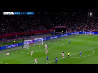 Лига чемпионов | Аякс 0:2 Челси | Гол Сьёке Нюскен