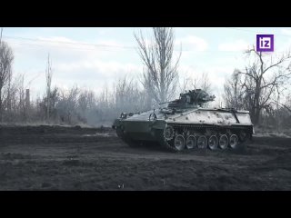 Немецкая БМП Marder 1A3, затрофеенная русскими бойцами на Авдеевском направлении и восстановленная ремонтниками группировки войс