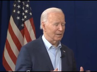 Joe Biden just dropped another senile bombshell, telling Israel not to attack Israel