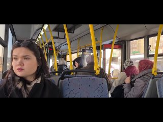 Поездка на 46 маршруте автобус Казань (Х400СО 116)