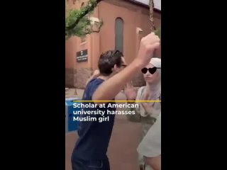 ️Arizona State professor placed on leave after harassing Muslim woman