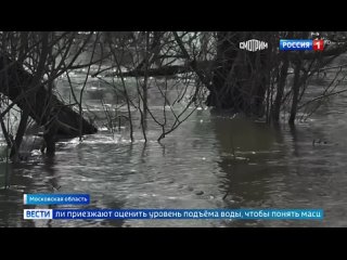 Из-за резкого всплеска тепла и стремительного таяния снега половодье в Московской области вышло в активную фазу. Сразу в несколь