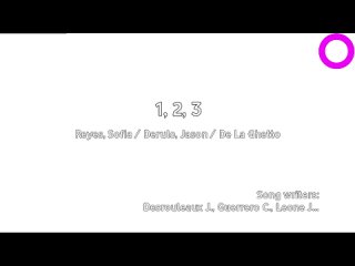 Sofia Reyes, Jason Derulo, De La Ghetto - 1, 2, 3 (караоке)