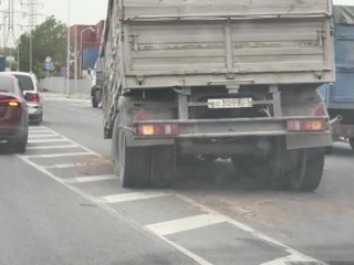 Кстати казус с грузовиком так же произошёл в Кирилловке. Новороссийск