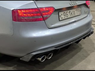 AUDI A5, двойные насадки