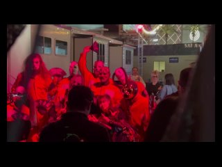 BABYMETAL x SLIPKNOT backstage at Sick New World Festival Las-Vegas, Nevada