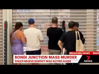 Channel 7 reports that the hero who stood up to knifeman alone known as Bollard man was indeed a Russian-speaking man as it wa