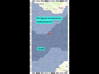 ‼️ АТМОСФЕРА: Непогода накрыла Москву. Городские службы уже переведены в режим повышенной готовности