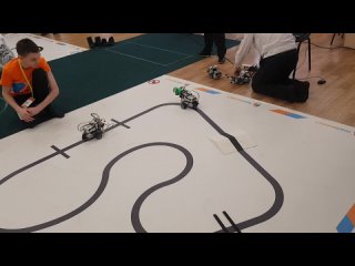 Разработка программы соревнований Эстафета для управления роботами