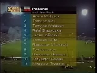 8 września 1999 Mistrzostwa Europy 2000 w Belgii i Holandii Etap kwalifikacyjny Grupa 5. Polska-Anglia.