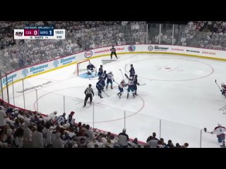 NHL Game 2 Highlights | Avalanche vs. Jets - April 23, 2024