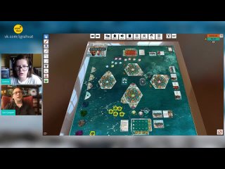 Seastead [2020] | How to Play Seastead by WizKids LIVE Playthrough #howtoplay [Перевод]