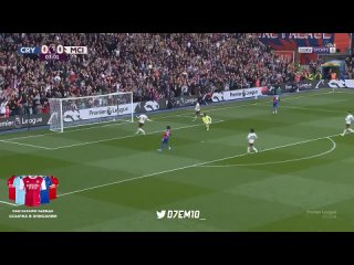 Гол: Жан-Филипп Матета | Кристал Пэлас  1:0 Манчестер Сити