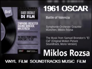 Miklos Rzosa - El Cid 1961 - Vinyl Lp Full Film Soundtrack