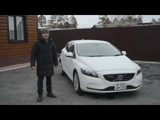 Реальный отзыв клиента Volvo V40 из Японии с правым рулем