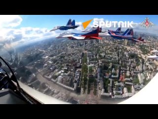 The Victory Parade through the eyes of Russian Air Force pilots