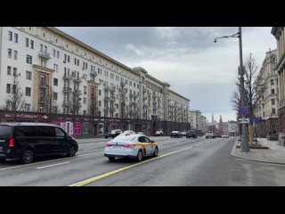 В центре Москвы нанесли временную разметку для репетиций и Парада Победы