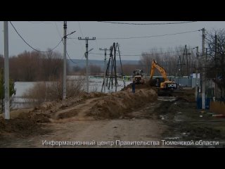 Село Казанское в водной блокаде