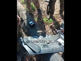 Un UAV ucraino ASU-1 “Valkyrie” caduto a terra da apparecchiature di guerra elettronica delle forze armate russe, da qualche par