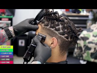 Seancutshair - 👀 High Taper with Braids Step by Step Haircut Tutorial