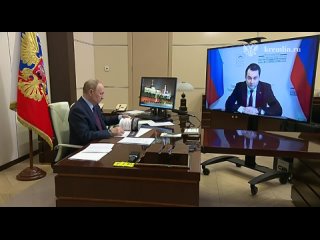 Путин провёл встречу с губернатором Мурманской области Чибисом после покушения