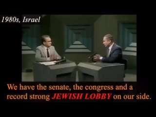 El primer ministro israel Netanyahu en la dcada de 1980 habl abiertamente sobre el lobby judo que controla a los Estados Uni