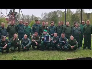 Авиапожарные из Приволжья спели песню в Курганской области