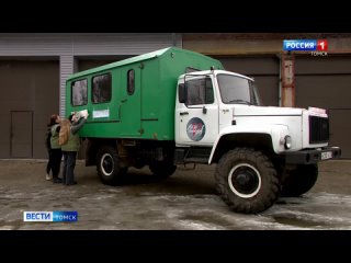 Машина, использовавшаяся учеными в экспедициях, теперь будет служить томским бойцам