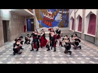 ONE TAKE DANCE COVER of 12 MEMBERS on AESPA  - Drama by MERRY BLUSH in RUSSIA