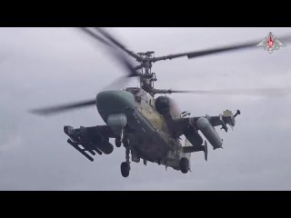 Боевая работа Ка-52М на Авдеевском направлении