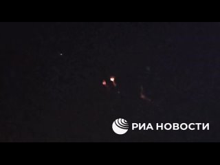 Another video of air-def over Belgorod intercepting MRLS rockets