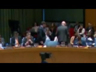 La dlgation russe quitte la session de l'ONU avant que l'ambassadeur isralien ne commence son discours
