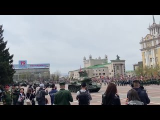 Боевая техника на параде-2024 в Улан-Удэ
