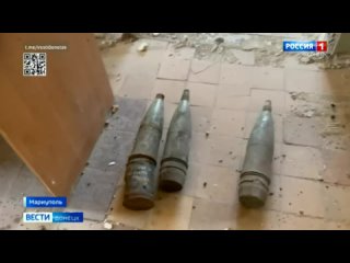 Всё чаще в Мариуполе находят взрывоопасные предметы оставленные украинскими боевиками