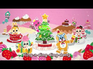 🏠 Up on the Housetop   Christmas Carols for Kids   Compilation   Nursery Rhymes   Play with Hogi