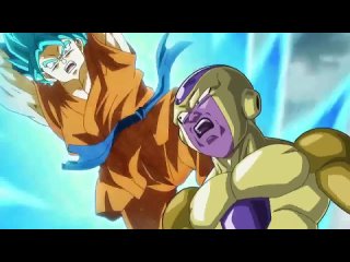 Гоку против Золотого Фризы Возрождение Ф АМВ (Goku vs Golden Frieza Ressurection