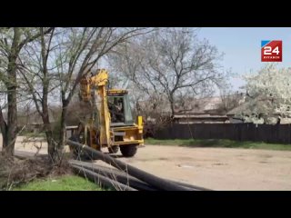 Продолжаются работы  по восстановлению изношенных водоводов в Алчевске