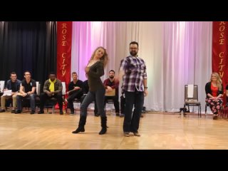 Improvised West Coast Swing Dance by PJ Turner & Tashina Beckmann (2017)
