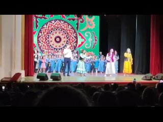 Песня Татарлар на фестивале Очаг дружбы