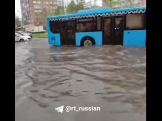 Москва после ливней