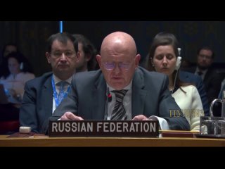 Représentant permanent de la Russie Nebenzya - à la réunion du Conseil de sécurité sur l’admission de la Palestine à l’ONU :