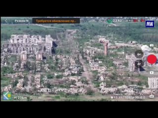 Here is an objective control footage from Chasov Yar
