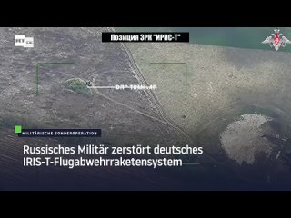 Russisches Militär zerstört deutsches IRIS-T-Flugabwehrraketensystem