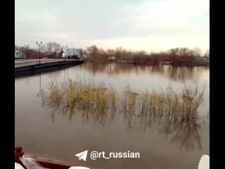 Уровень воды в реке Тобол в Кургане вырос до 10,09 м