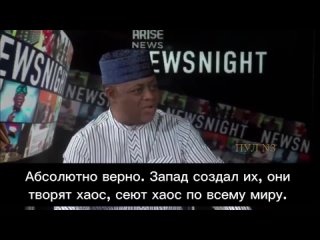 O ex-ministro da Cultura da Nigéria, Femi Fani-Kayode, fala sobre por que a África ama a Rússia: Quem está por trás do Boko Hara